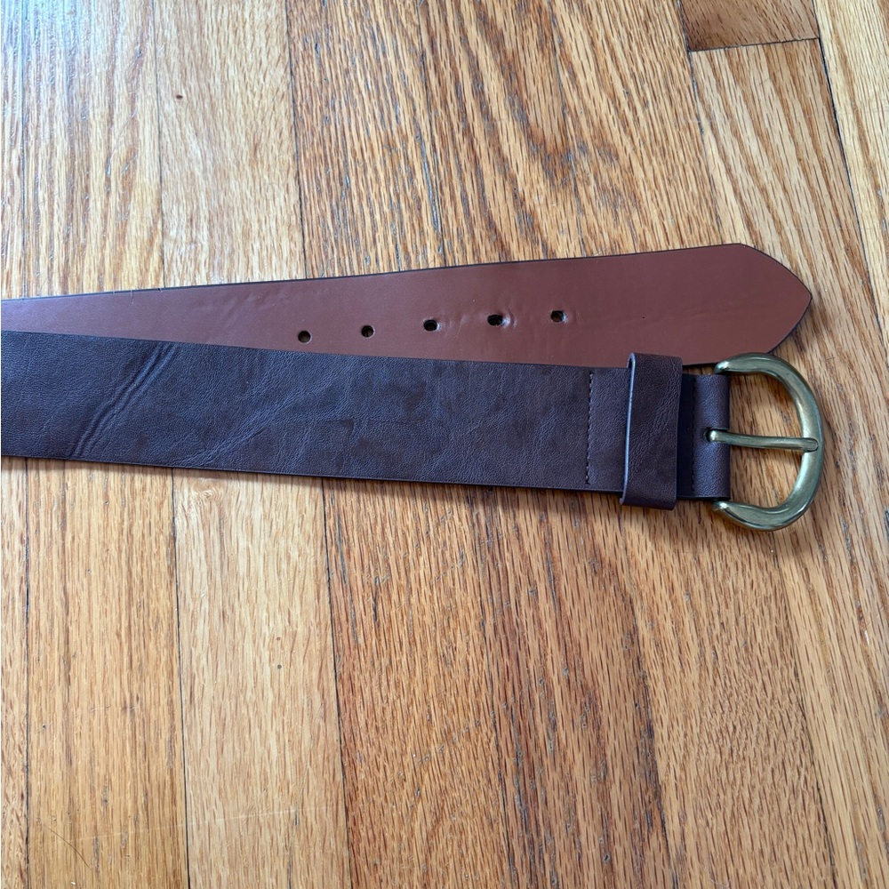 Brown Leather Belt